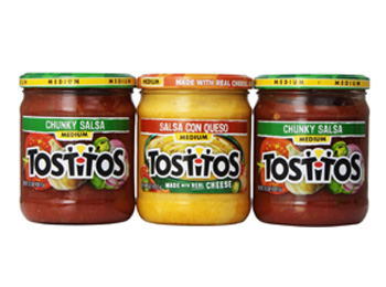 Frito-Lay 3-Pack Restaurant style Salsa/Queso DIP**