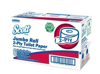 Scott 2Ply Bath Tissue 6/1000 Jumbo Roll