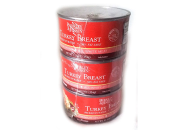 Berkely & Jensen 100% Turkey Breast 3 Pack 12.5 OZ Each