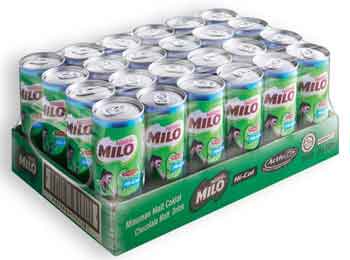 Milo Chocolate Energy Drink 8oz Cans - 24 Pack