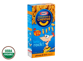 Kraft Phineas & Ferb Shapes Macaroni & Cheese 5.5 oz
