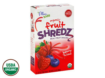 Plum Kids Organic Fruit Shredz Berrylicious 3.15 oz