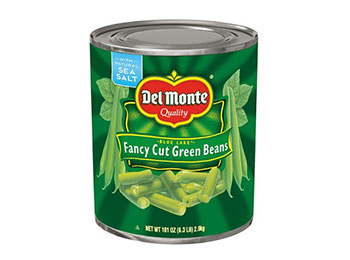 Del Monte Fancy Cut Green Beans 101 OZ.