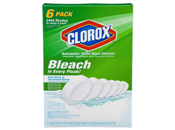 Clorox Automatic Toilet Cleaner 6pk 3.5oz Tablets
