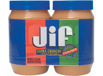 Jif Crunchy Pnut Butter 2/40 oz