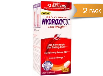 Hydroxycut Pro Clinical 2 X 60 Count