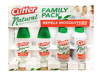 Cutter Natural Family Pack Insect Repellent 